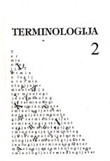 Terminologija 2 1995