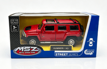 MSZ Automobilio modelis Hummer H3, skalė 1:43