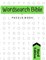 Word Search Bible Puzzle Book