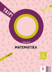 Matematika. Užrašai 3 klasei, 1 dalis. Serija TAIP!