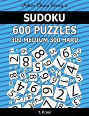 Sudoku 600 Puzzles. 300 Medium and 300 Hard