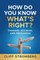 How Do You Know What's Right