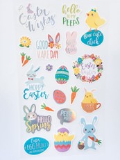 Velykiniai lipdukai, 20 vnt.