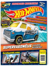 Hot Wheels. Greiti ratai. Žurnalas. Nr 4 2020