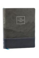 The Prayer Bible: Pray God's Word Cover to Cover (Niv, Black/Gray Leathersoft, Red Letter, Comfort Print)