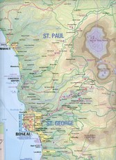 Guadeloupe/Dominica 1:110 000