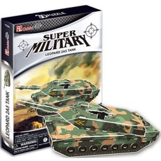 3D dėlionė: tankas Leopard 2A5