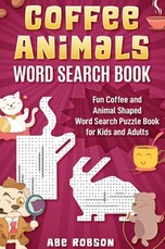 Coffee Animals Word Search Book