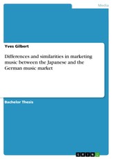 Differences and similarities in marketing music between the Japanese and the German music market