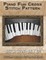 Piano Fun Cross Stitch Pattern
