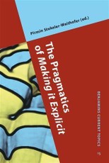Pragmatics of Making it Explicit
