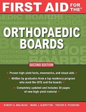 First Aid for the Orthopaedic Boards, Second Edition