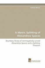 A Metric Splitting of Alexandrov Spaces