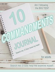 TEN COMMANDMENTS JOURNAL for adults