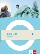 Blue Line 4. Schulbuch mit Medien (flexibler Einband) Klasse 8