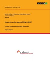 Corporate social responsibility at BASF