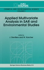 Applied Multivariate Analysis in Sar and Environmental Studies