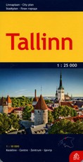 Talinas. Miesto planas M 1:25 000