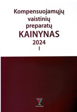 Kompensuojamųjų vaistinių preparatų kainynas 2024, I dalis