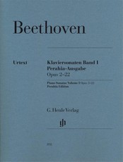 Beethoven, Ludwig van - Klaviersonaten, Band I, op. 2-22, Perahia-Ausgabe
