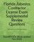 Florida Asbestos Contractor License Exam Supplemental Review Questions 2016/17 Edition