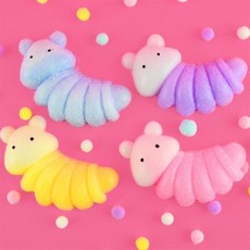 Antistresinis žaislas skvišas „Kirminukas“, 10 cm