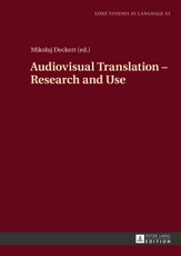 Audiovisual Translation - Research and Use