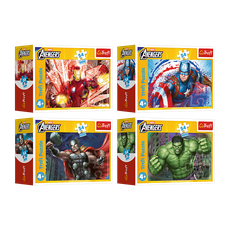 TREFL AVENGERS mini dėlionė „Keršytojai“ 54 det.