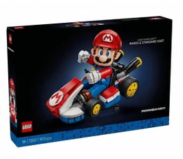 Konstruktorius Super Mario 72037 Mario Karto Mario ir standartinis karts.