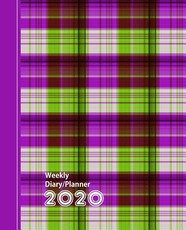 Purple Green Plaid Check Design