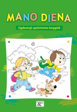 Ugdomoji spalvinimo knygelė „Mano diena“