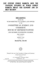 21st century energy markets