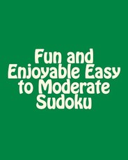 Fun and Enjoyable Easy to Moderate Sudoku