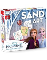 Trijų dalių piešimo smėliu rinkinys „FROZEN“