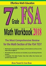 7th Grade FSA Math Workbook 2018