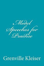 Model Speeches for Practise