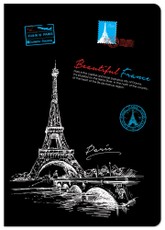 Knyga A4 96lap 70g lang METROPOLIS