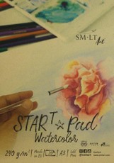 Akvarelės sąsiuvinis START A3 20l 240gsm
