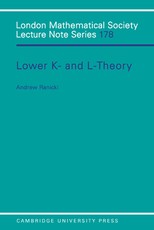 Lower K-& L-Theory
