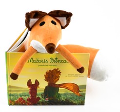 MAŽASIS PRINCAS: Antoine de Saint-Exupery šedevras sugrįžta magiškoje knygutėje kietais viršeliais, kuri nudžiugins bet kurį vaiką ar suaugusįjį + Mažojo princo Lapė. Ideali dovana bet kokia proga!