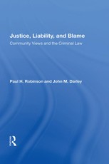 Justice, Liability, And Blame