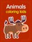 Animals coloring kids