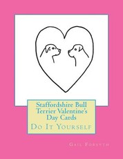 Staffordshire Bull Terrier Valentine's Day Cards