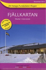 Fjällkartan 1 : 100 000 Z8 Helags - Funäsdalen - Rogen Bergwanderkarte