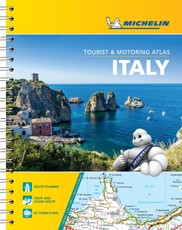 Michelin Straßenatlas Italien mit Spiralbindung