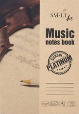 Natų sąsiuvinis, A5, 16 lapų 100gsm