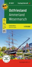 freytag & berndt Freizeitkarte Ostfriesland, Erlebnisführer 1:170.000