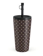 Kelioninis puodelis su šiaudeliu BURGA „Sorry Busy“, 500 ml