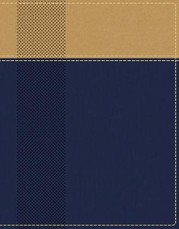 Niv, Starting Place Study Bible, Leathersoft, Blue/Tan, Indexed, Comfort Print