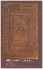 Postilės. Prakalbos